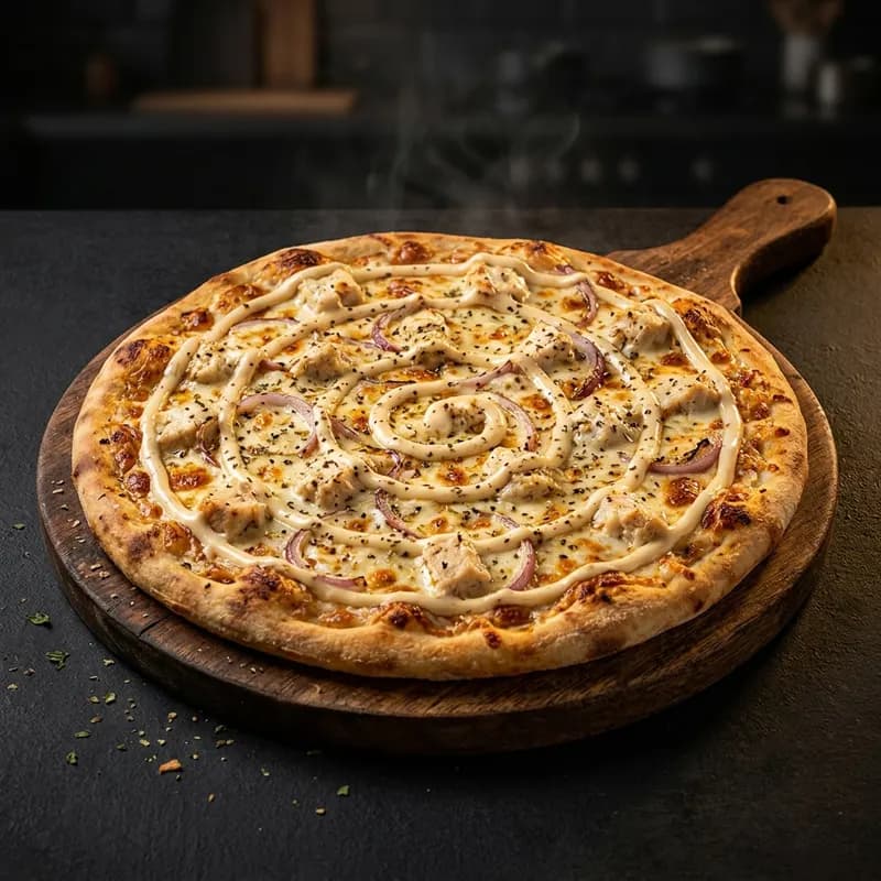 Mayo Malai Pizza