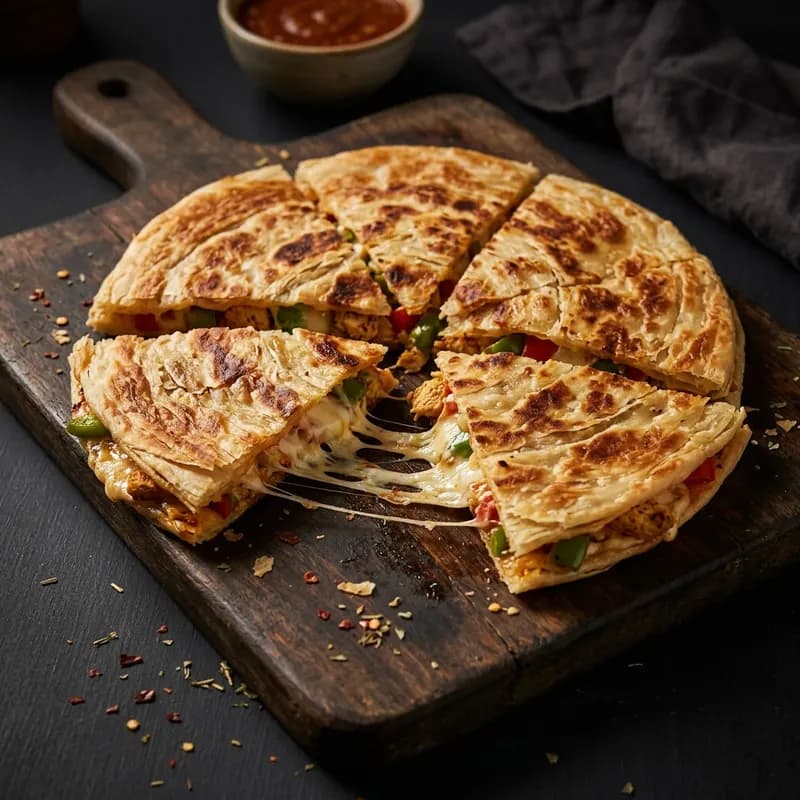 Pizza Paratha