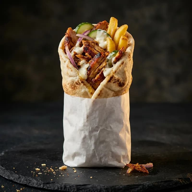 Zinger Shawarma Meal
